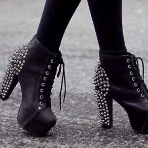 Jeffrey campbell lita spike boots Clearance